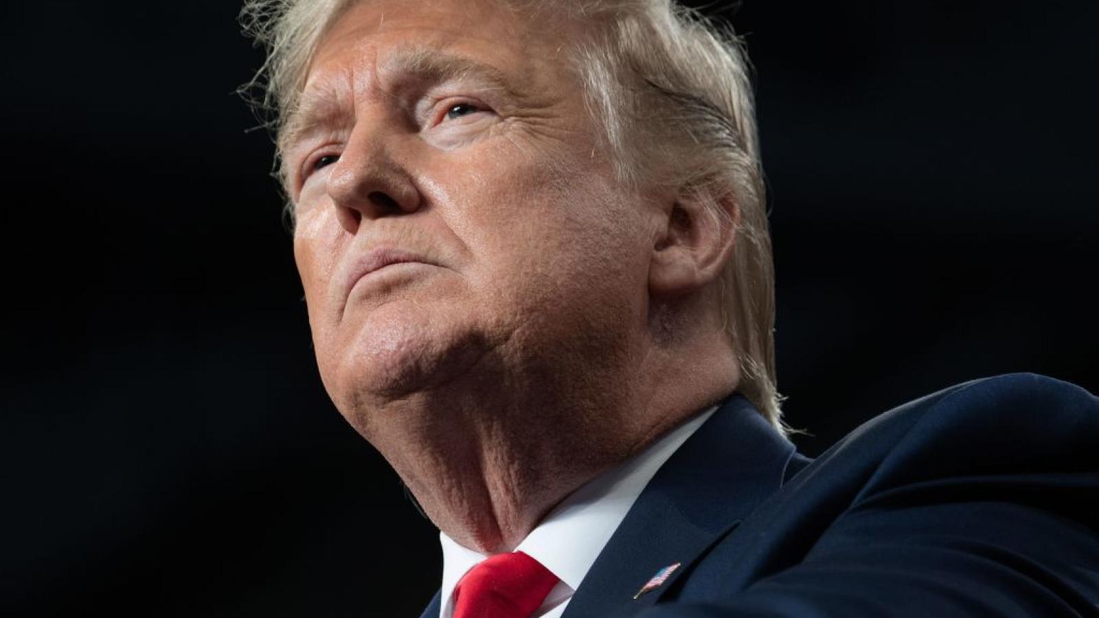 President Trump in January 2020