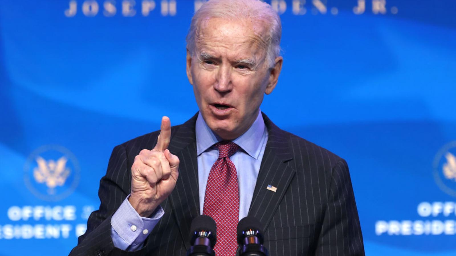 Joe Biden in January 2021