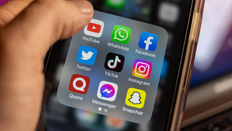 Phone, social media