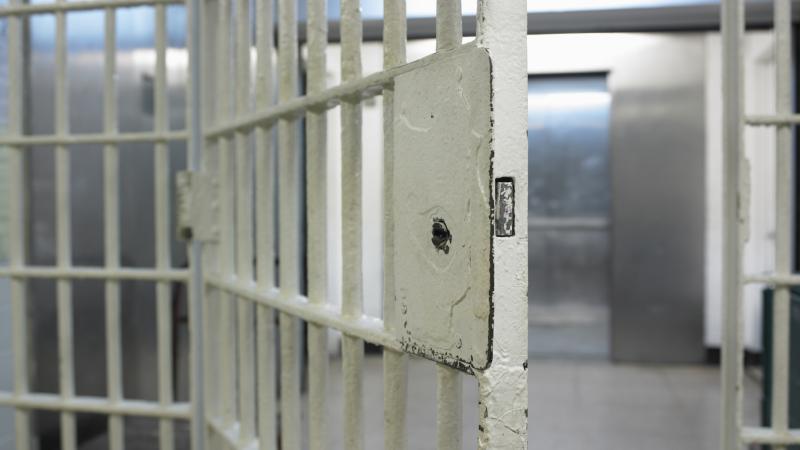 Jail cell, stock photo