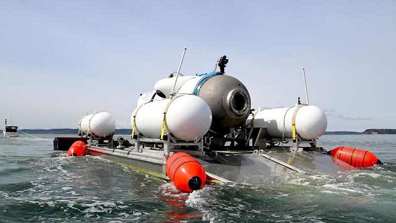OceanGate Titanic submarine, Sea
